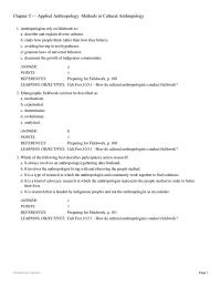 Appendix I United States That The Anthropologists Safety Can