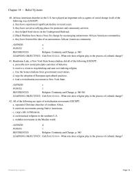 Chapter 14 Protestant Denominations Plays Increasingly Important Role The