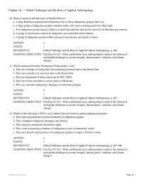 Appendix I What Contributions Have Anthropologists Made The Solution