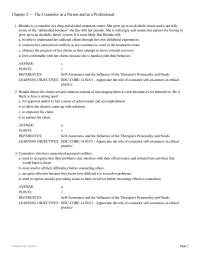 Chapter 2 Transference And Countertransference Learning Objectives&nbsp;