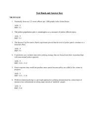 Chapter 5 Stop and frisk Policies Have The Following