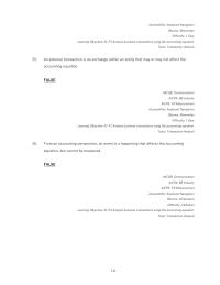 Accounting Chapter 1 Accounting Information And Measurement System That