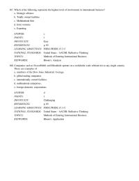 Chapter 3 Which of the following represents the highest level of involvement&nbsp;