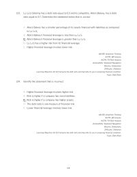 Accounting Chapter 2 LUS Catering Has Debt Ratio Equal