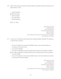 Accounting Chapter 2 Credit Sales Was Entered The