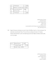 Accounting Chapter 3 Record The December Adjusting Entries For