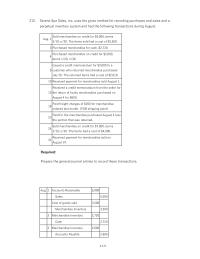 Accounting Chapter 4 Serene Spa Sales, Inc. uses the gross method for recording&nbsp;
