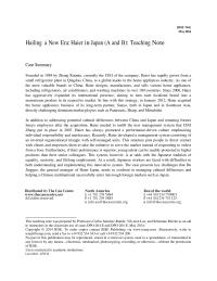 Chapter 4a Homework Tensions Could Arise For Haier When Implementing