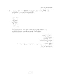 Accounting Chapter 6 Company Had Net Sales 21500 And