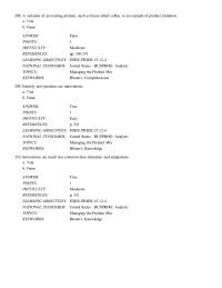 Chapter 12 A variation of an existing product, such as freeze