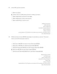 Accounting Chapter 7 Under Ifr’s The Term Provision Refers