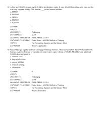 Chapter 15 The Cost Goods Sold Comer Was Therefore a