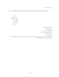 Accounting Chapter 9 The Federal Insurance Contributions Act FICA