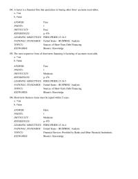 Chapter 16 A factor is a financial firm that specializes in buying&nbsp;