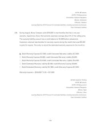 Accounting Chapter 9 Company Has Advance Subscription Sales Totaling