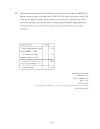 Accounting Chapter 9 Santa Barbara Express Has Sales Employees