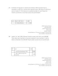 Accounting Appendix C Weston Should report Its December 31 Year Balance