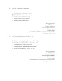 Accounting Appendix D Partners Withdrawals Assets Are Credited Their