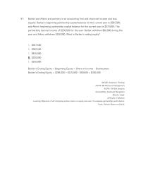 Accounting Appendix D Barber And Atkins Are Partners Accounting