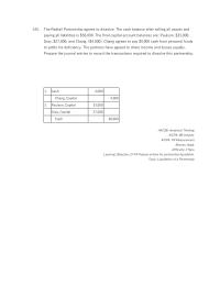 Accounting Appendix D Sharon And Nancy Formed Partnership Making