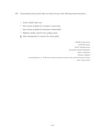 Accounting Chapter 11 Corporations May Buy Back Their Own