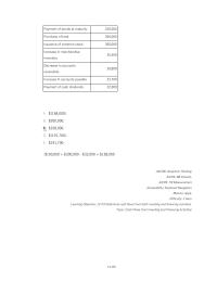Accounting Chapter 12 Payment Bonds Maturity 100000 Purchase Land 200000