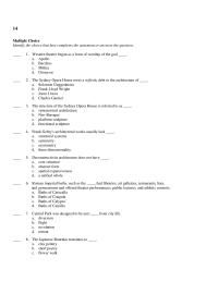 Chapter 14 Cage 37 Compare And Contrast Frank Lloyd