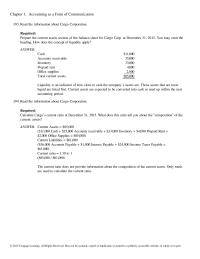 Chapter 1 Read the information about Cargo Corporation