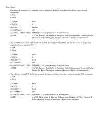 Chapter 7 Restructuring strategies are commonly used to correct