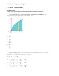 Chapter 7 Find The Arc Length The Graph The