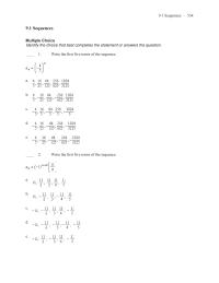 Chapter 9 Find All Values For Which The Series