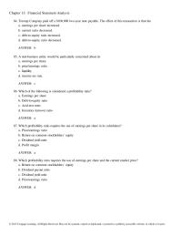 Chapter 13 Observations From Maltese’s Common size Statements Although Sales