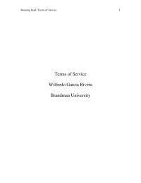 Terms of Service