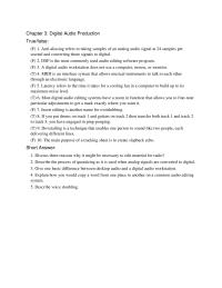 Electrical Engineering Chapter 3 Dovetailing Technique That Enables One Person Sound