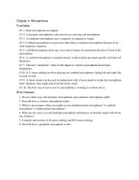 Electrical Engineering Chapter 4 The Best Way Test See Microphone Working