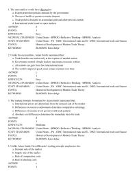 Chapter 2 Gains From Trade specialization And Trade topics&nbsp;