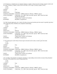 Chapter 2 Canada True False answer true points 1 difficulty moderate national Standards United States