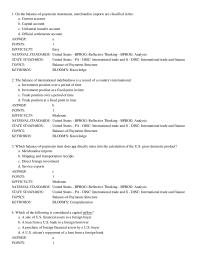 Chapter 10 Increases The Demand For Foreign Exchange answer a points