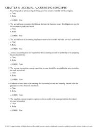 Accounting Chapter 3 XYZ Co Paid 1000 Dividends Stockholders How