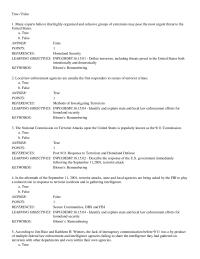 Chapter 15 Define Terrorism Including Threats Posed