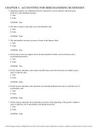 Accounting Chapter 4 Cost After Sales Services answer C61 West Inc