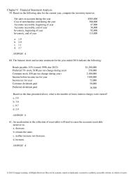 Accounting Chapter 9 The Price earnings Ratio 50 And Share Common
