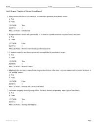 Electrical Engineering Chapter 1 Motor Control Installation Considerations 7 Air Compressors Are