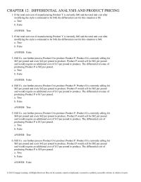 Accounting Chapter 12 Which Of the Following Statements Correct a Pauls Delivery