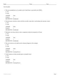 Electrical Engineering Chapter 4 The Movable Contact For Normally Closed