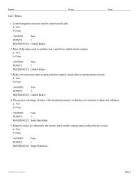 Electrical Engineering Chapter 7 Solid state Relays Generally Apply