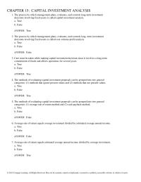 Accounting Chapter 15 The process by which management plans, evaluates, and controls