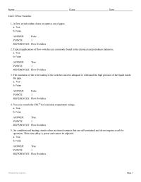 Electrical Engineering Chapter 12 Bourdon Tube Bulb Paddle answer points