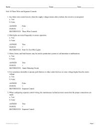 Electrical Engineering Chapter 18 Three wire Controls 7 What The First Action When