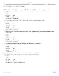 Electrical Engineering Chapter 24 The Voltage Failure Exceeds The Time delay